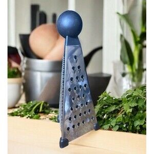Progressive International Grater Zester Stainless Steel 3 Sided Pyramid Design